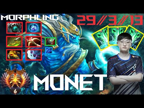 Monet Morphling Carry Gameplay Patch 7.31b - Dota 2 Full Gameplay player perspective.