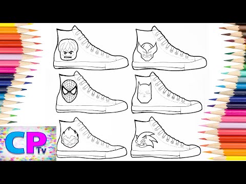 Superheroes in Trainers Super Speed Coloring,Spiderman,Batman,Robin,Hulk Coloring,NCS Music