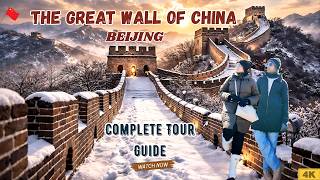 Great Wall of China Winter Travel Guide 2026 Beijing 🇨🇳 | Complete Tour, Tickets, Budget & Tips Vlog