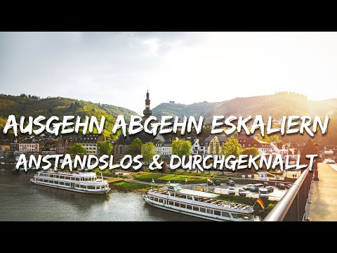 Anstandslos & Durchgeknallt  - Ausgehn Abgehn Eskaliern (Lyrics / Text)