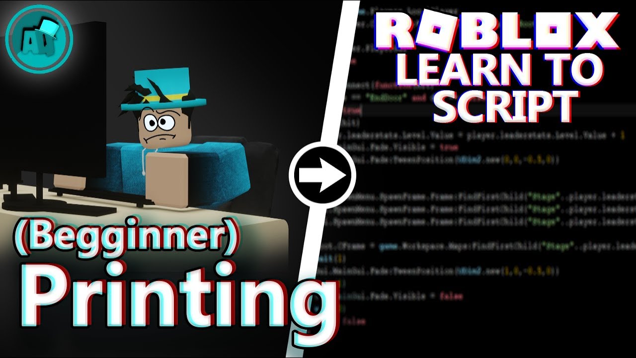 Roblox Scripting Tutorial #1 - Printing/Warning
