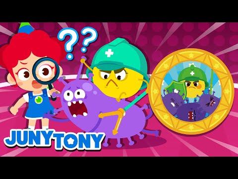 Por Que Nós Nos Vacinamos? | Vacinação | Curiosidades | Música Infantil | JunyTony em Português