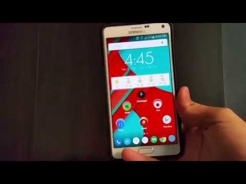 First Look At Official Android 5.0.1 Lollipop On The Galaxy Note 4!