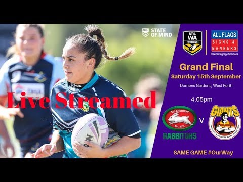 2018 All Flags Signs & Banners Women’s Grand Final