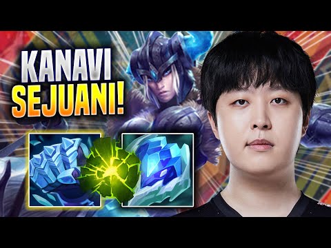 KANAVI DOMINATING WITH SEJUANI! - JDG Kanavi Plays Sejuani JUNGLE vs Vi! | Season 2022