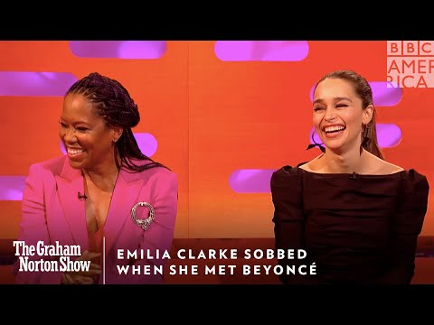 エミリア・クラークがビヨンセに会った時に嗚咽した｜グラハム・ノートン・ショー｜金曜午後11時｜BBCアメリカ (Emilia Clarke Sobbed When She Met Beyoncé | The Graham Norton Show | Friday at 11pm | BBC America)