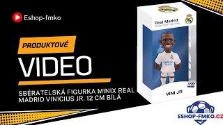Sběratelská figurka Minix Real Madrid Vinicius Jr. 12 cm bílá