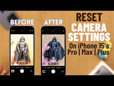 iPhone 15's: How To Reset Camera Settings Back to Default!