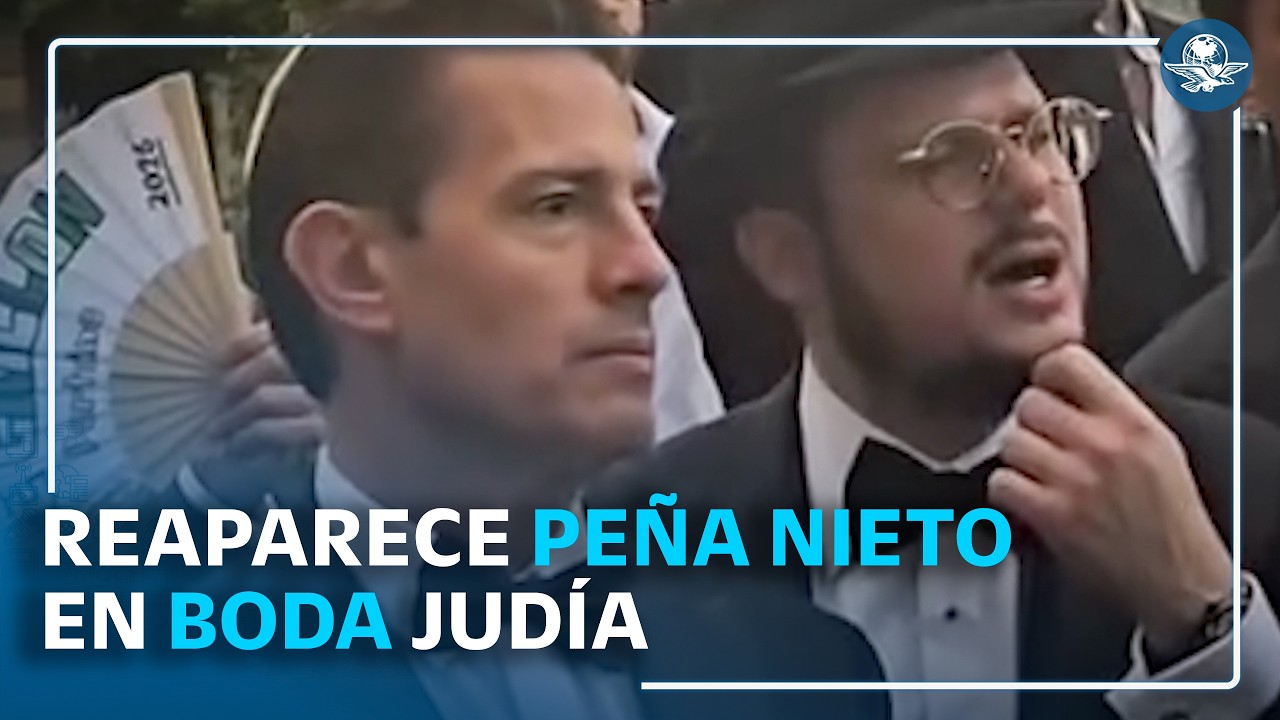 Peña Nieto reaparece en Italia y sorprende al aparecer en una boda judía