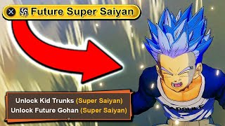 HOW TO UNLOCK FUTURE SUPER SAIYAN SKILL! Dragon Ball Z Kakarot (DLC 3) - Full Story Mode Walkthrough