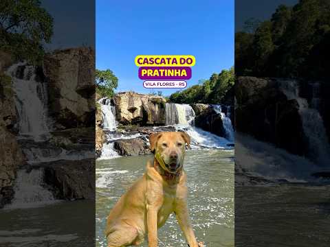😱ÚNICA de FÁCIL ACESSO em #vilaflores #cascatadopratinha
