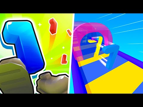 Number Game: Crazy Number Run 3D vs Match Race 3D - Max Level Gameplay (Part 1) 123456789