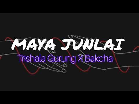 Maya junalai_bekch _ft. Trishala gurung_ lyrics music video