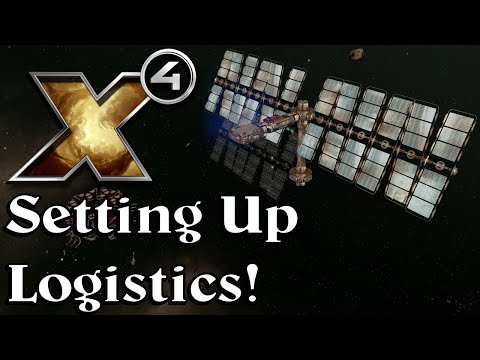 Setting up Basic Logistics in X4 Foundations!