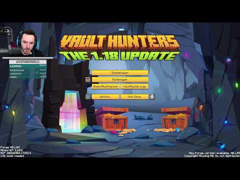 CaptainSparklez “Minecraft: Vault Hunters 1.18 Ep 19 - Omega Dungeons” Cut Intro