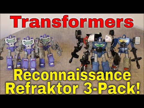 Transformers WFC Siege Reconnaissance Refraktor 3-Pack (Reflector) - GotBot True Review NUMBER 862