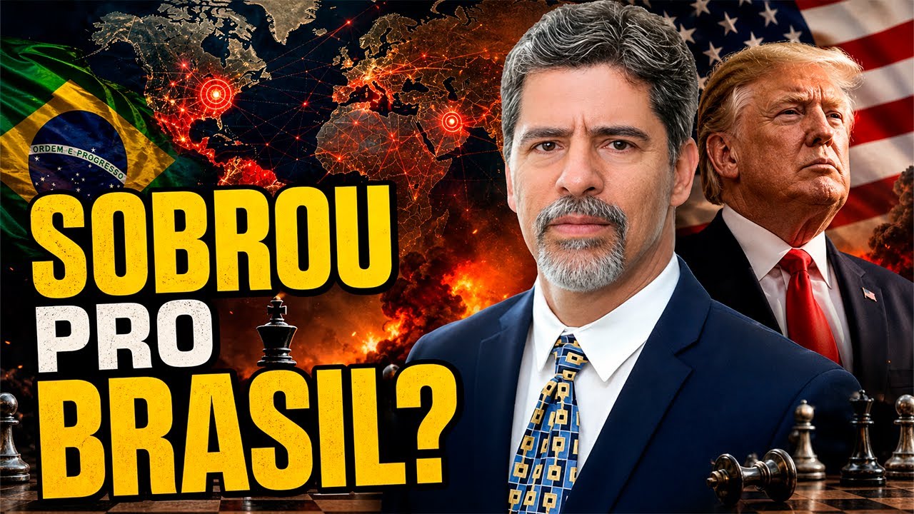 O Xeque-Mate de Trump que Pode Mudar o Mundo e o Futuro do Brasil - Prof. Luiz Antônio