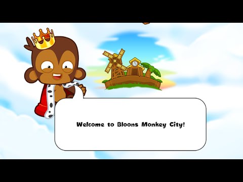 Starting A New City From Scratch! - Bloons Monkey City Mobile