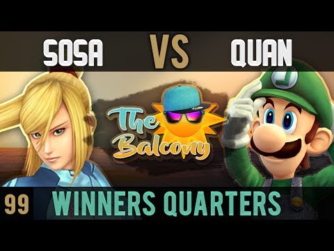 Melee @ the Balcony 99 - Winners Quarters ft. Quandiverous (Luigi) VS R3|Sosa (ZSS)