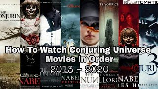 All Conjuring Universe Movies List In Order | 2013 - 2021 | Haristomatic