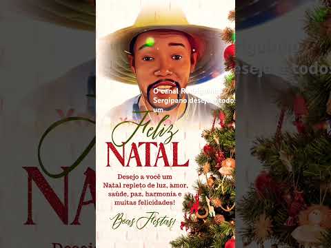 A família do canal Rodriguinho Sergipano deseja desejar um feliz Natal de muita saúde de muita paz