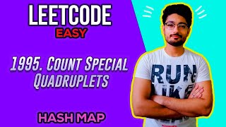 YouTube video '1995. Count Special Quadruplets | LEETCODE EASY'