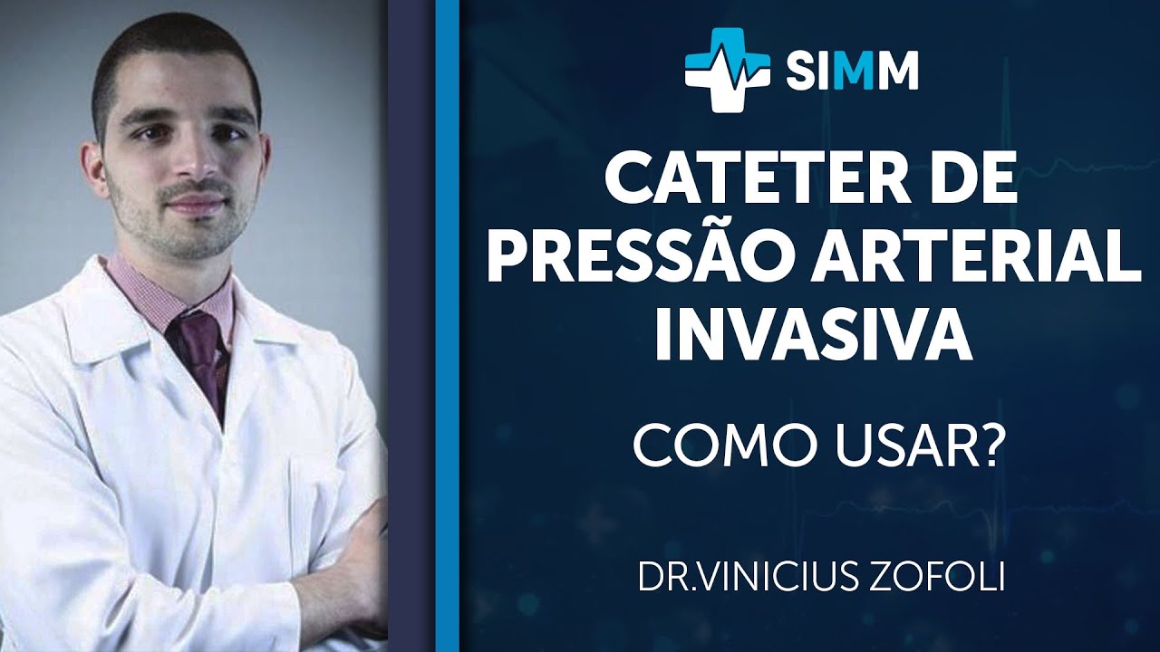 Cateter de pressão arterial invasiva