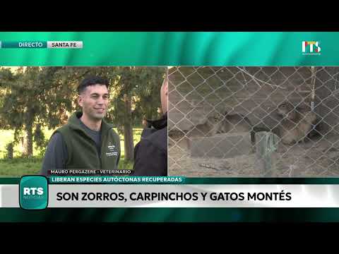 LIBERAN ESPECIES AUTÓCTONAS RECUPERADAS EN SANTA FE