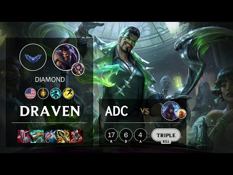 Draven ADC vs Aphelios - NA Diamond Patch 12.1