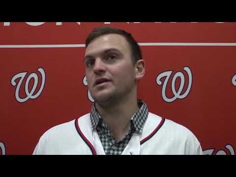 Wil Crowe meets with media at Nationals Winterfest
