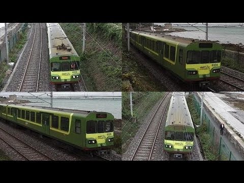 8100/8300 Class Dart Trains - Salthill & Monkstown, Dublin