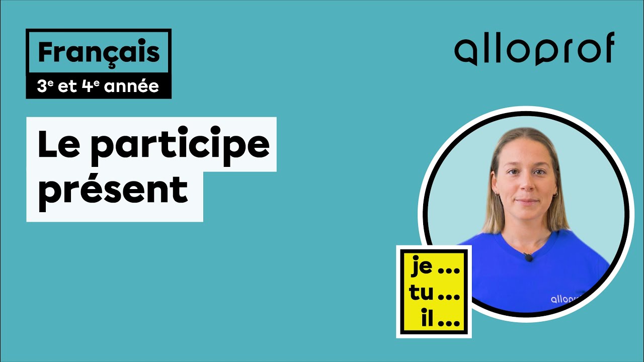 Le participe présent | Primaire