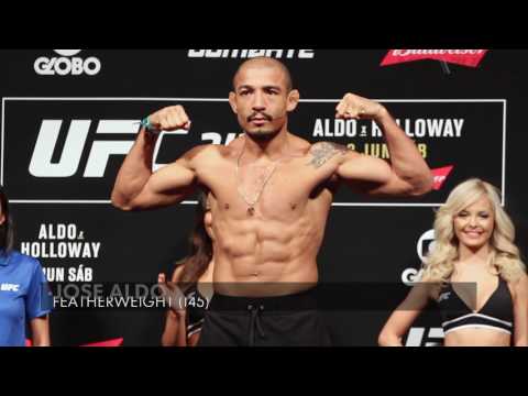 UFC 212 ceremonal weigh-ins - Jose Aldo vs. Max Holloway
