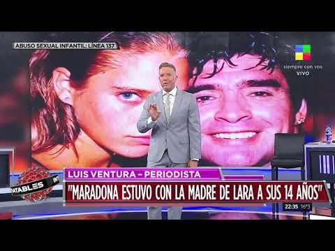 Diego Maradona y una menor: sexo, drogas y escándalo