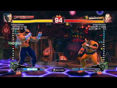 SSF4 AE: Staygold (Sagat) vs OnigiriSirasan (Dan) - Ranked Match (720p HD)