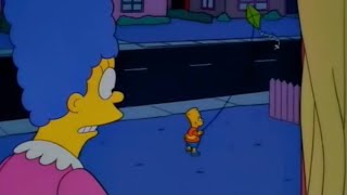 Bart’s Night-time Kite Flying and Lisa’s Perpetual Motion Motion Machine | The Simpsons