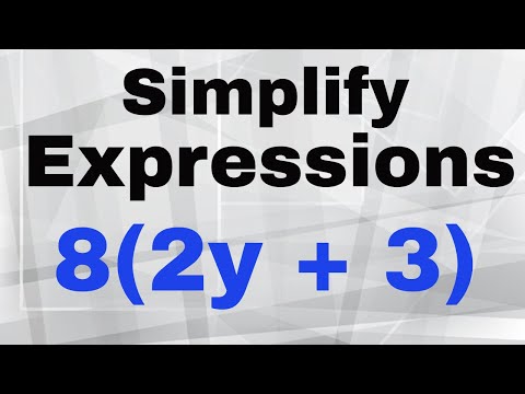 Simplify Expressions