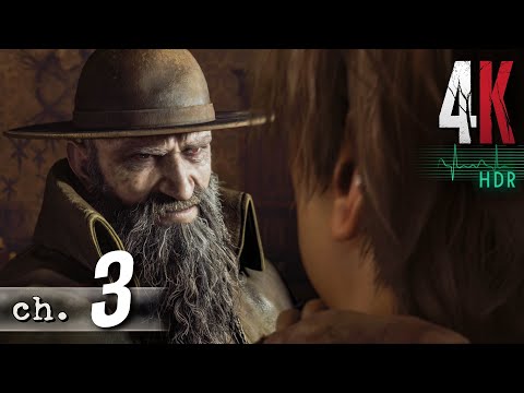 Resident Evil 4 Remake [4K/60fps HDR] (100%, Hardcore, Platinum) Walkthrough Part 3 - Chapter 2