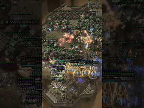 #StarCraft Terran & Protoss Armada bust an island defense! #pcgaming #rtsgaming