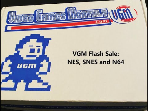VGM Flash Sale: NES, SNES, and N64