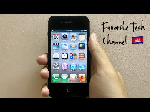 iPhone 4s running iOS 6 in 2020