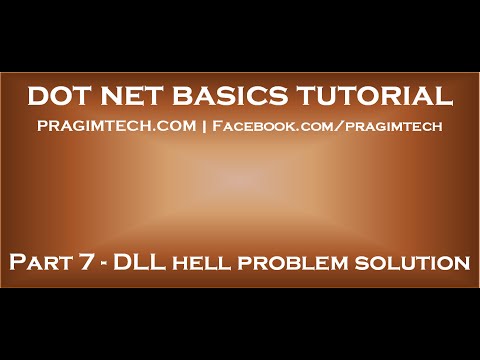 DLL hell problem solved
