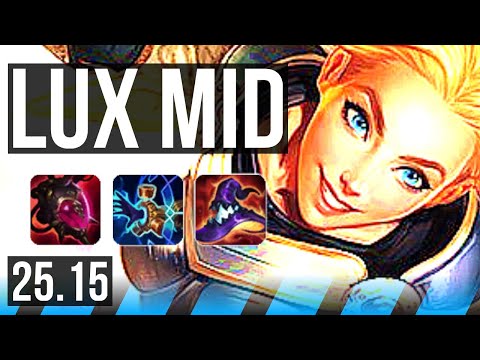 LUX vs IRELIA (MID) | 9/3/16 | EUW Master | 25.15
