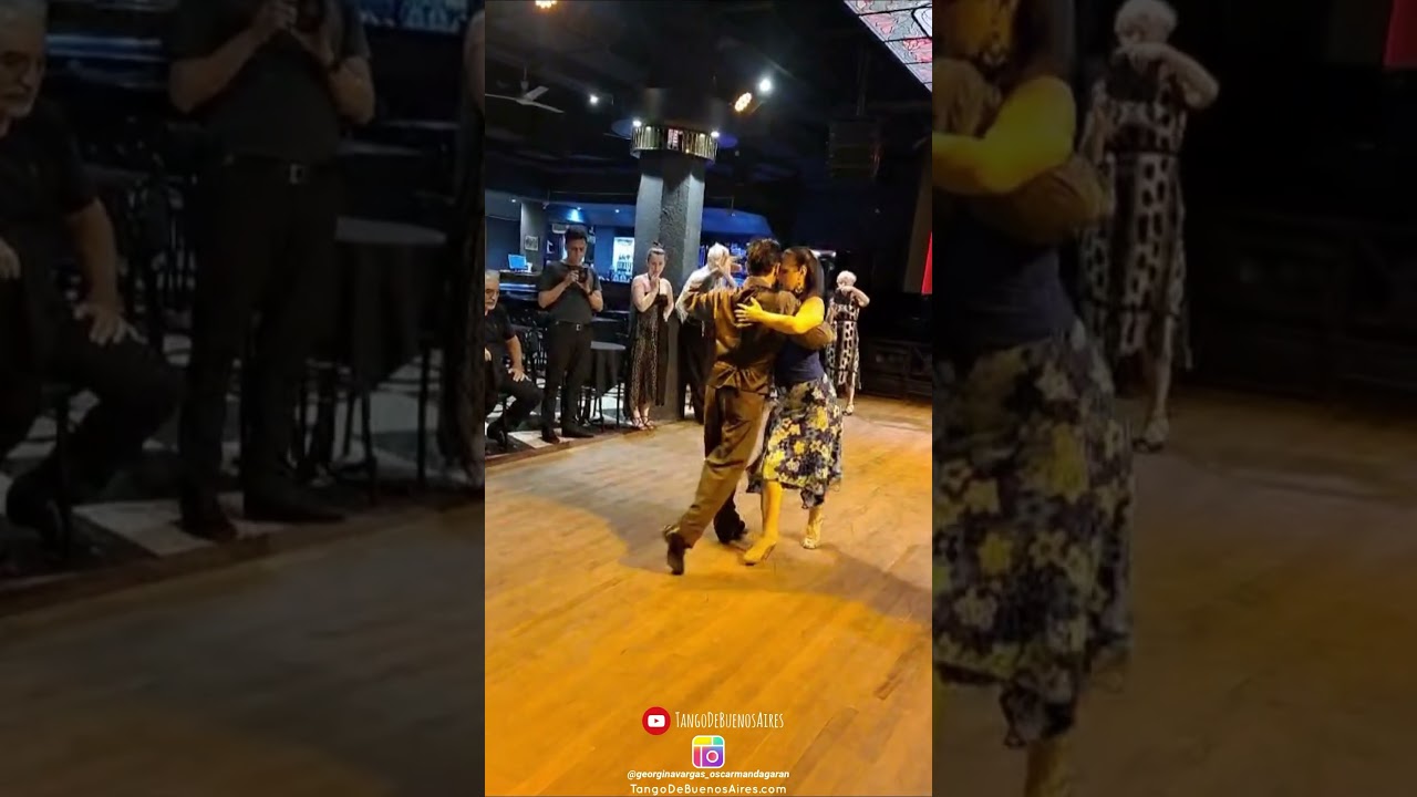 #tango cambio de dirección QUEBRADA Georgina Vargas & Oscar Mandagaran #tangolessons #tangosalon