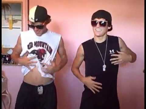 Matt and Coleton LMFAO yes dance (original)
