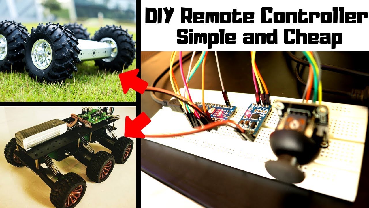 DIY Remote Controller Arduino | Long Range Remote Controller for RC Robot