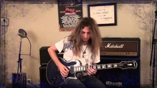 Jordan Ziff of Razer Demos the Epiphone Les Paul Prophecy EX Plus