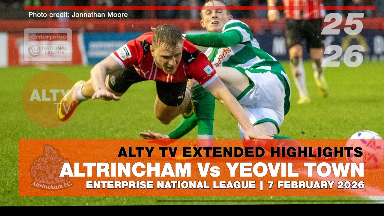 Altrincham vs Yeovil Town Highlights