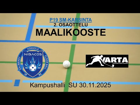 P19 maalikooste Nibacos vs Varta 30.11.2025