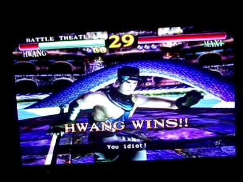 Soul Calibur(Dreamcast)-Hwang vs Maxi